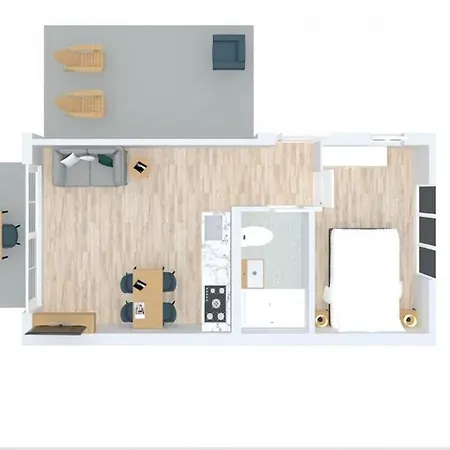 Appartement Haus Duenenkate Strandmuschel *